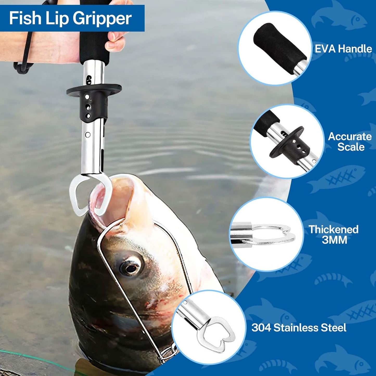 Skiennix Fishing Advent Calendar 2025 - 24-Day Countdown with Tools, Lures & Accessories | Perfect Xmas Gift for Men & Teens
