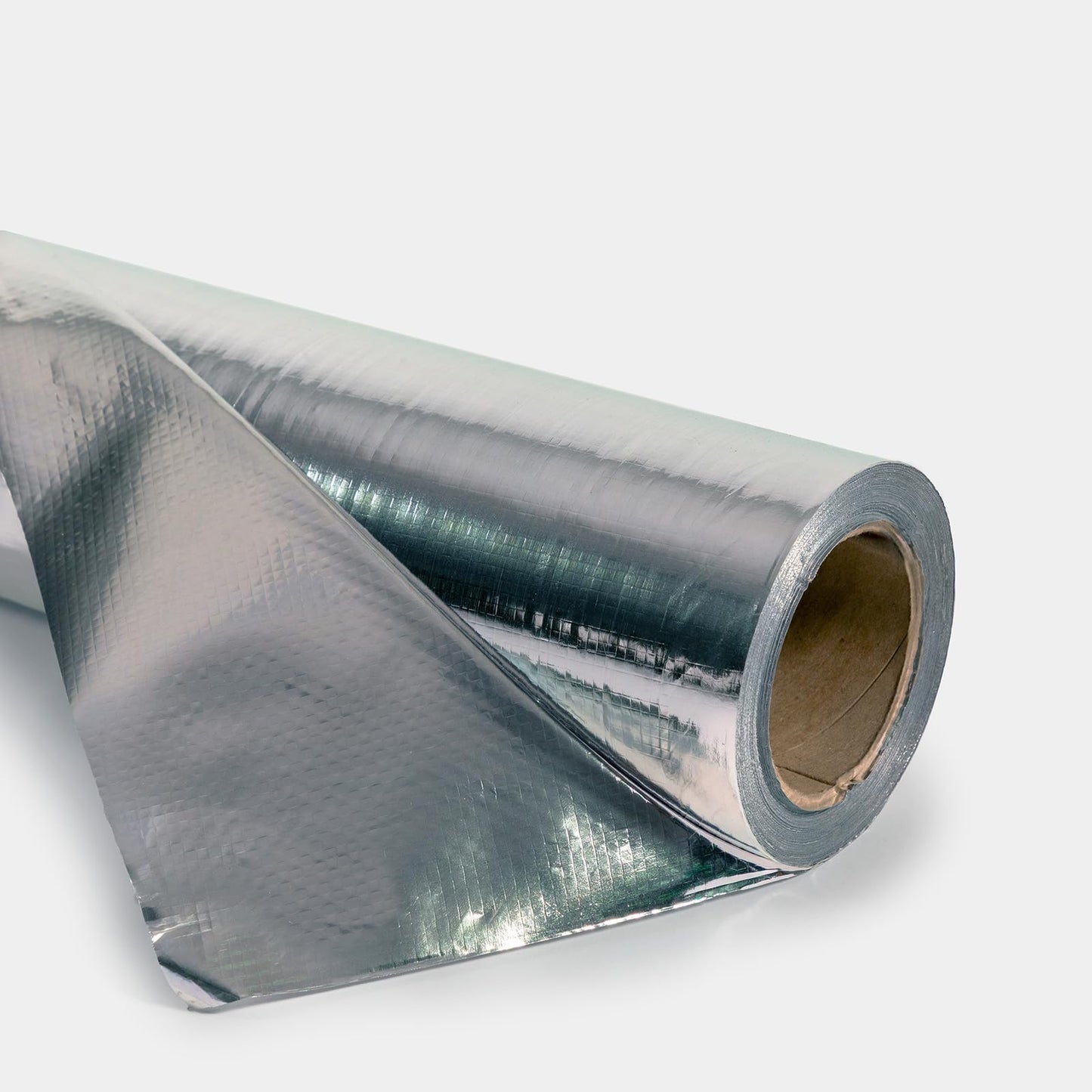 EcoFoil Solid Radiant Barrier 4' x 250' (1000 Sq.Ft.), Made in USA Non-Perforated Radiant Barrier Insulation Roll, Eco-Friendly Reflective Insulation to Increase Energy Efficiency, Foil Vapor Barrier