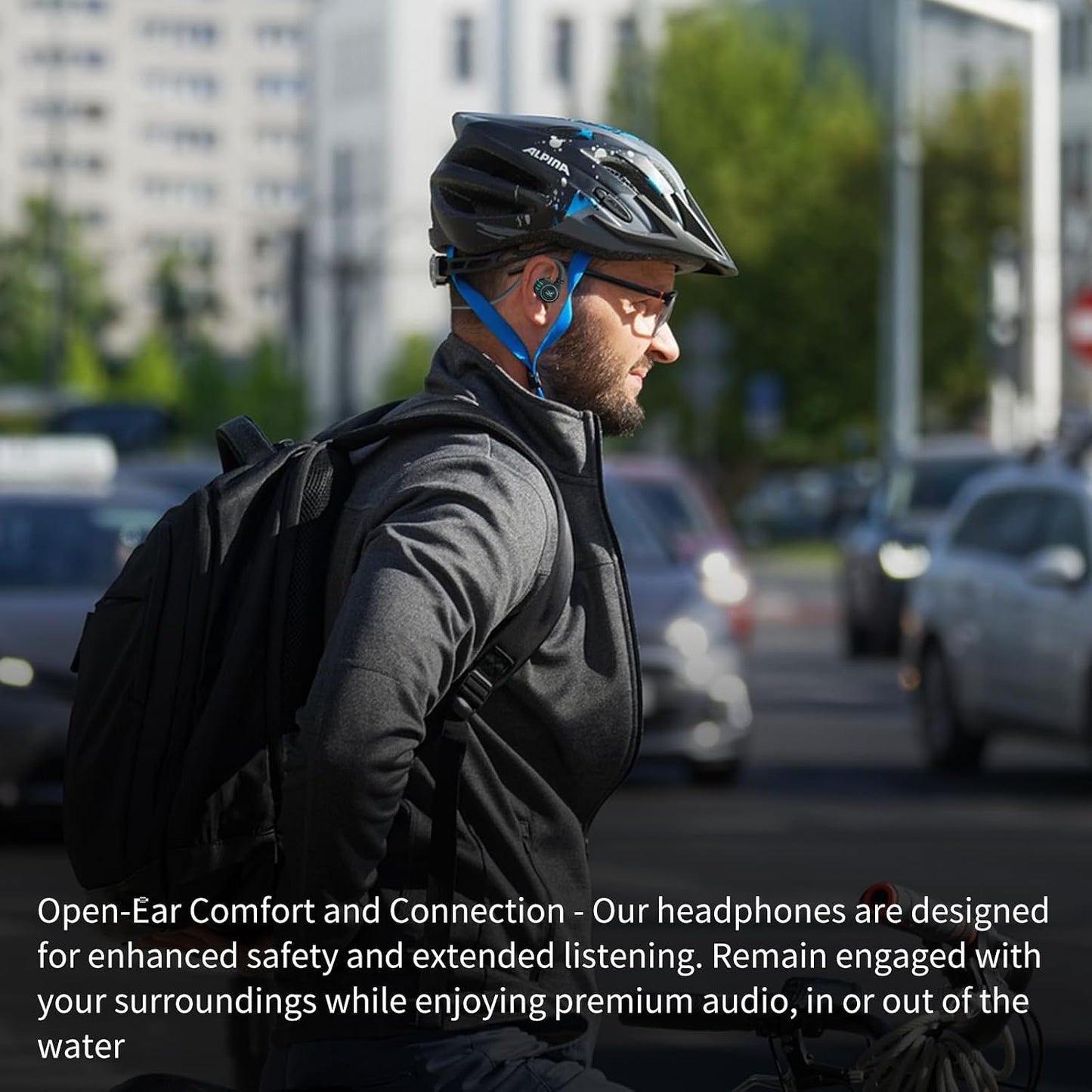 Swimming MP3 2-in-1, 10 5.4 Headset, Swimming, Bone Conduction Headphones with Open Ear Bluetooth Headphones and Player