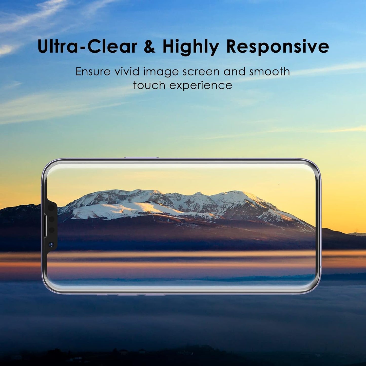 14 6.7-Inch, 2-Pack JETech One Touch Install Screen Protector for iPhone Plus Full Coverage Tempered Glass Film, Auto