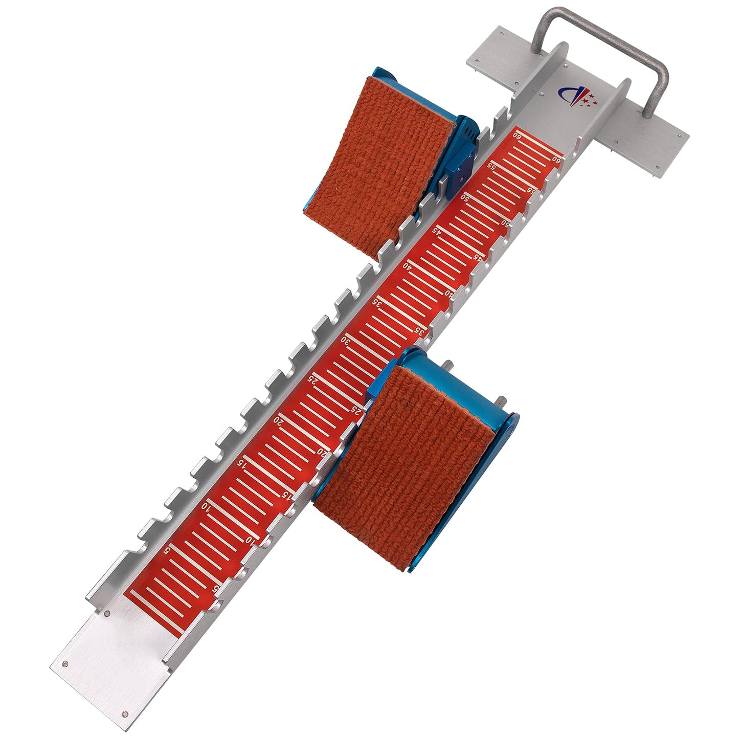 Vaolvpant 32in Starting Blocks with Premium Aircraft-Grade Aluminum 6 Angle Adjustable and Detachable Pedals Ideal for Running Enthusiasts Professional Track and Field Competitions