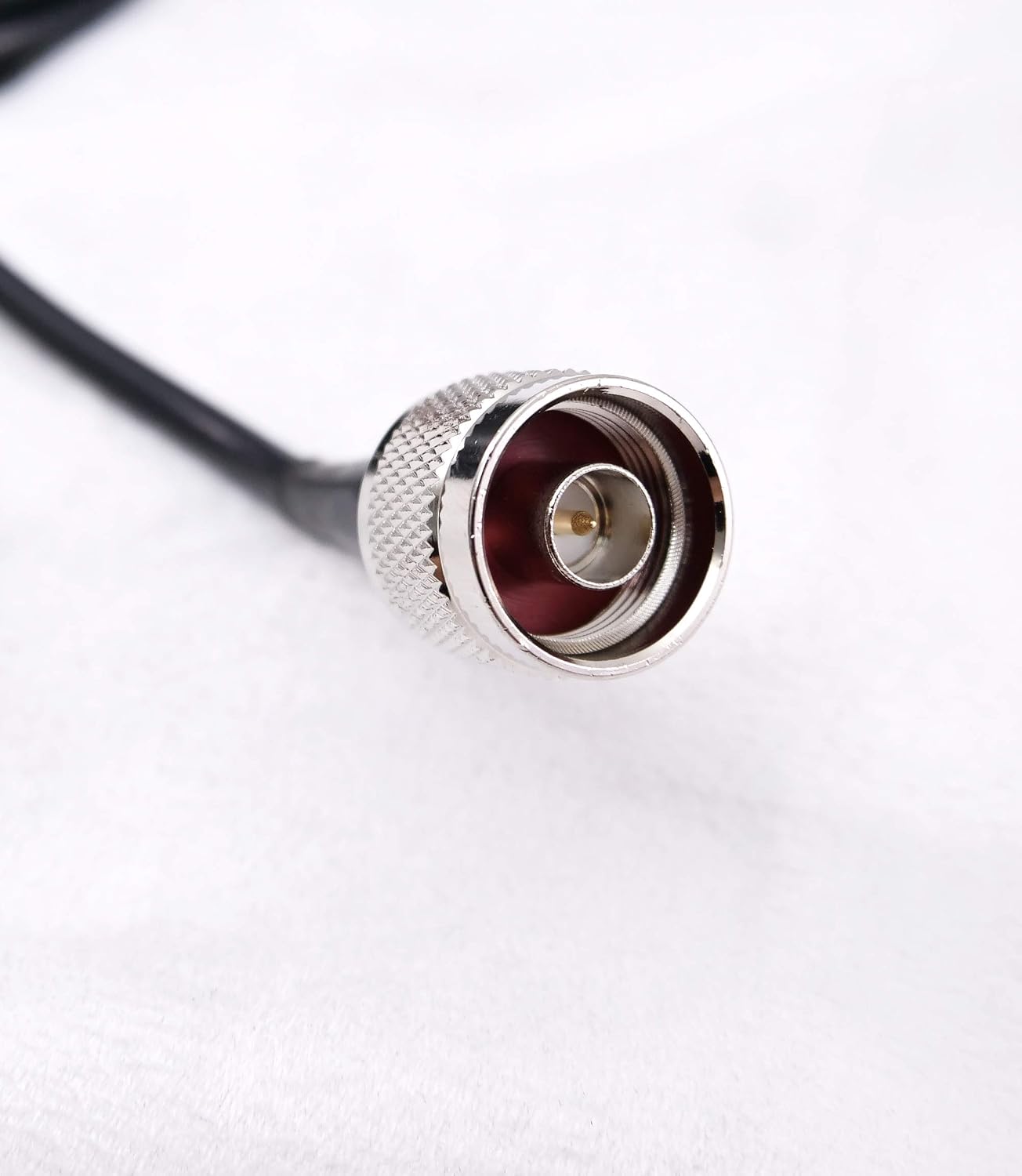 Gabil 16.4ft RG-58U 3.5" 50Ohm N-Type Magnetic Antenna Mount with Cable | Base for Mobile Two-Way Radios, Ham, SDR