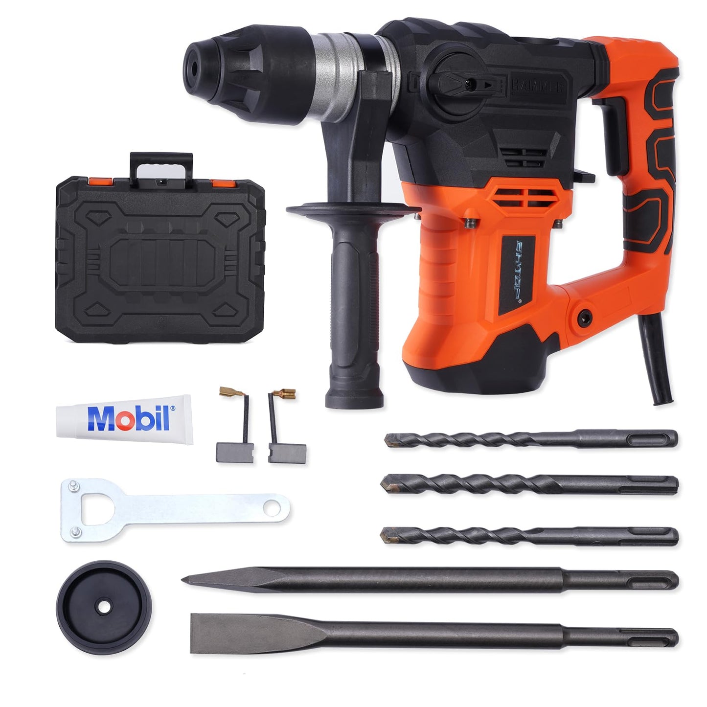 Demolition Jack Hammer for Concrete with SDS-Max Shank Bits Chisel-4-1/3 x18