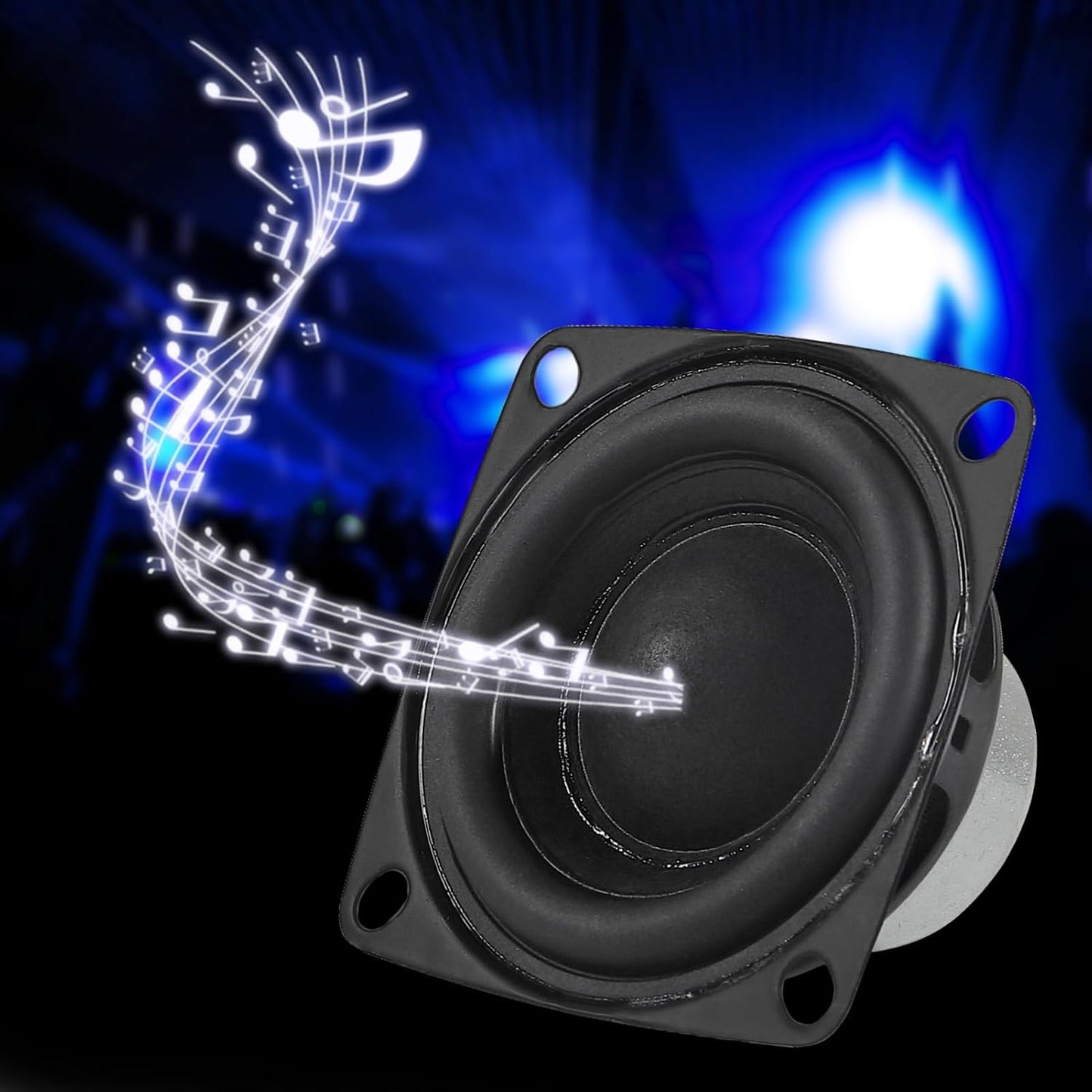 Shutao 2Pcs 2 Inch 10W 4 53MM Audio Speaker Driver Full Range Speaker Ohm Bluetooth Bass Loudspeaker for Repair