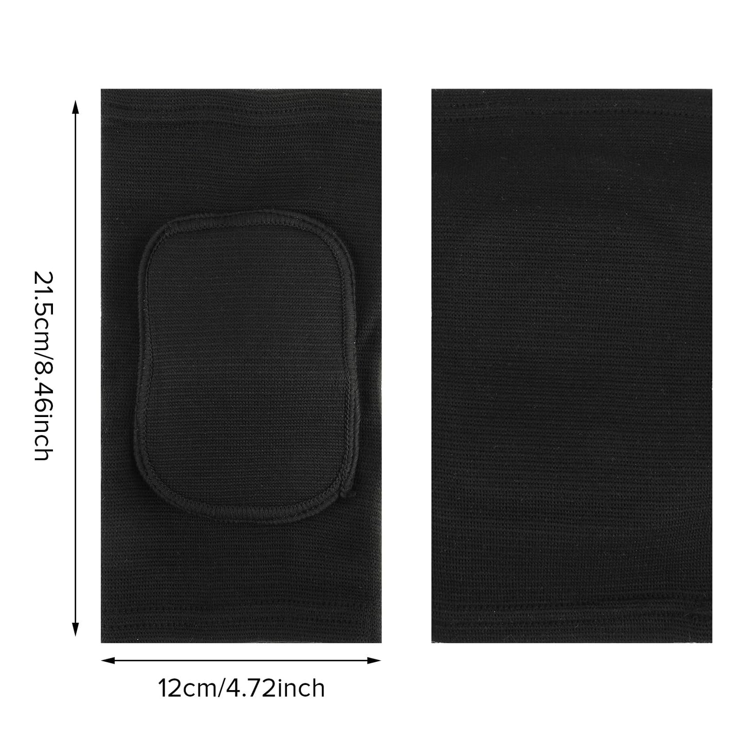 Qianyu Breathable Protective with Thicken Sponge Elbow Support Compression Elbow Brace Support Fitness Sports Recovery Protector Badminton Basketball Breathable Elbow Wraps for Kids Men and Women