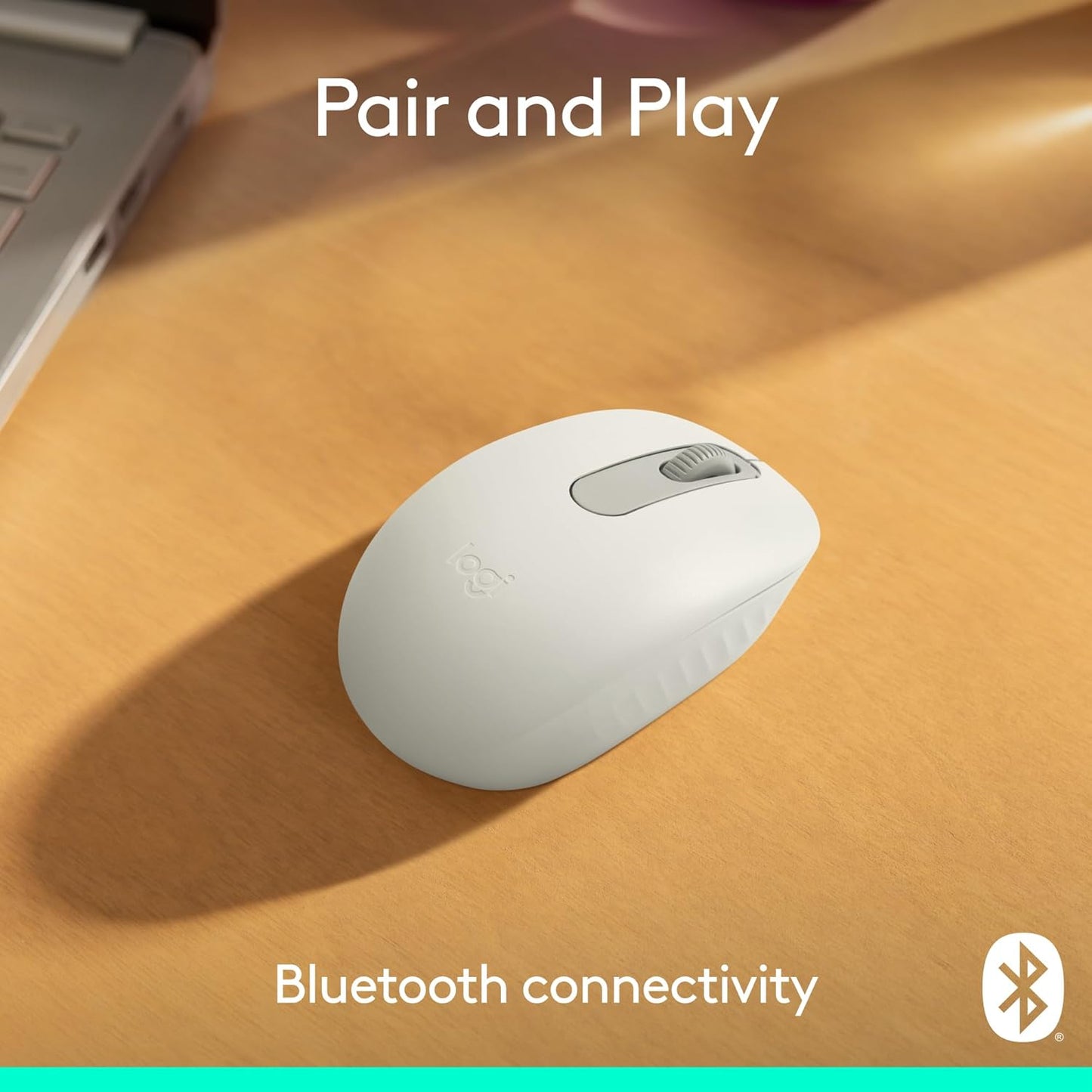 Logitech M196 12-Month Bluetooth Wireless Mouse, Compact and Portable Mouse for Laptops, Tablets and More, Battery