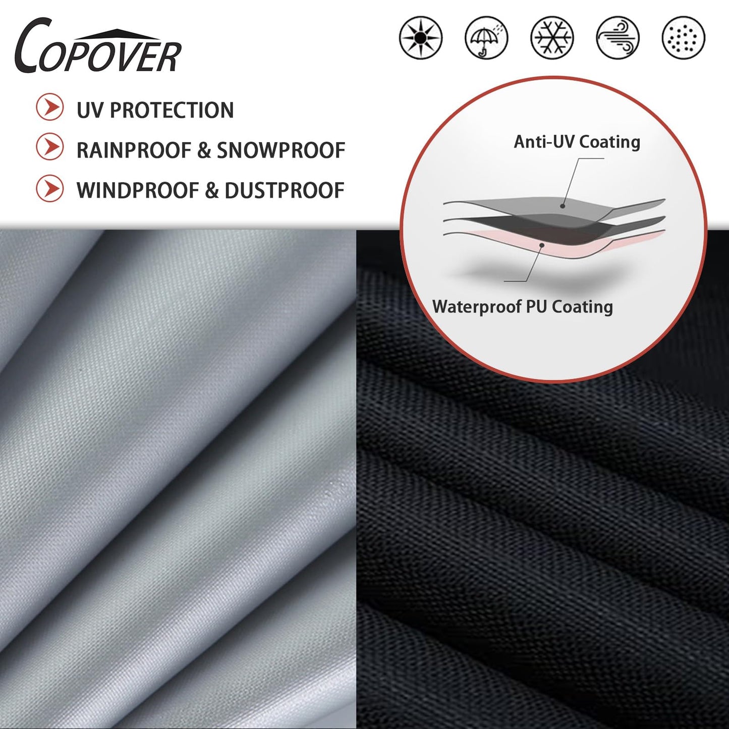 Protective Cover for Home Gym Set, 420D Oxford Gym Rack Cover for Home Exercise Equipment Set, Workout Equipment Protective, UV protection, Waterproof, Dustproof for Indoor or Outdoor