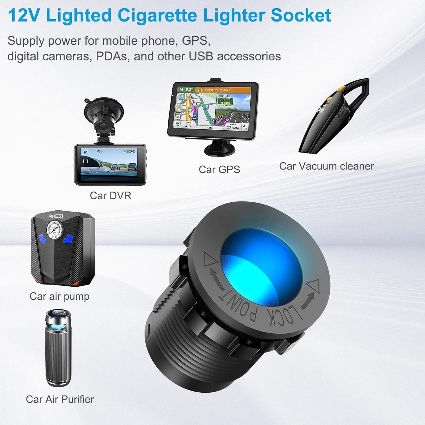 12 12V PD30W QC18W 150W 4 1 Volt USB Outlet RV Accessory Marine Switch Panel, Dual and Car USB Port Aluminum Charger