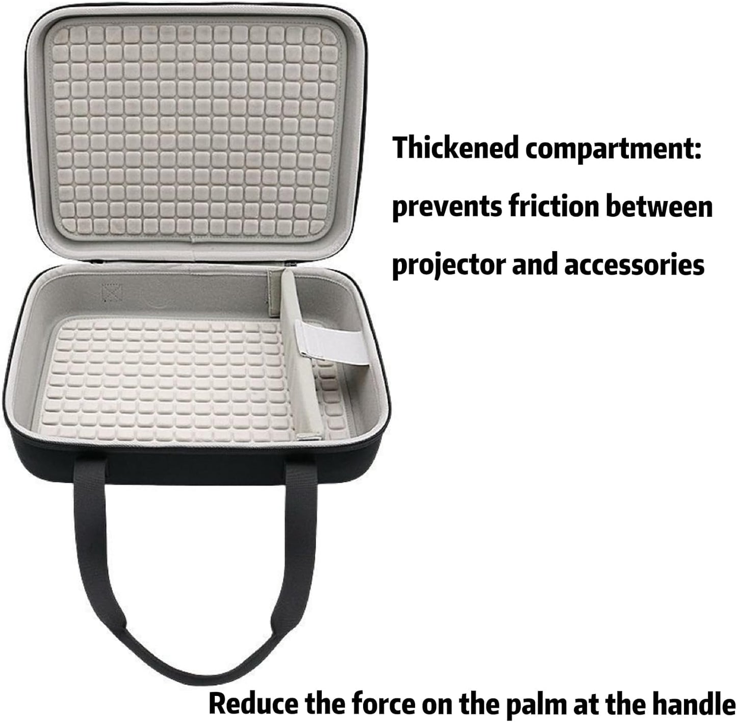 2024 Hard Carrying Storage Case For XGIMI Elfin Flip New Projector & Multi-Angle Projector Stand, Waterproof