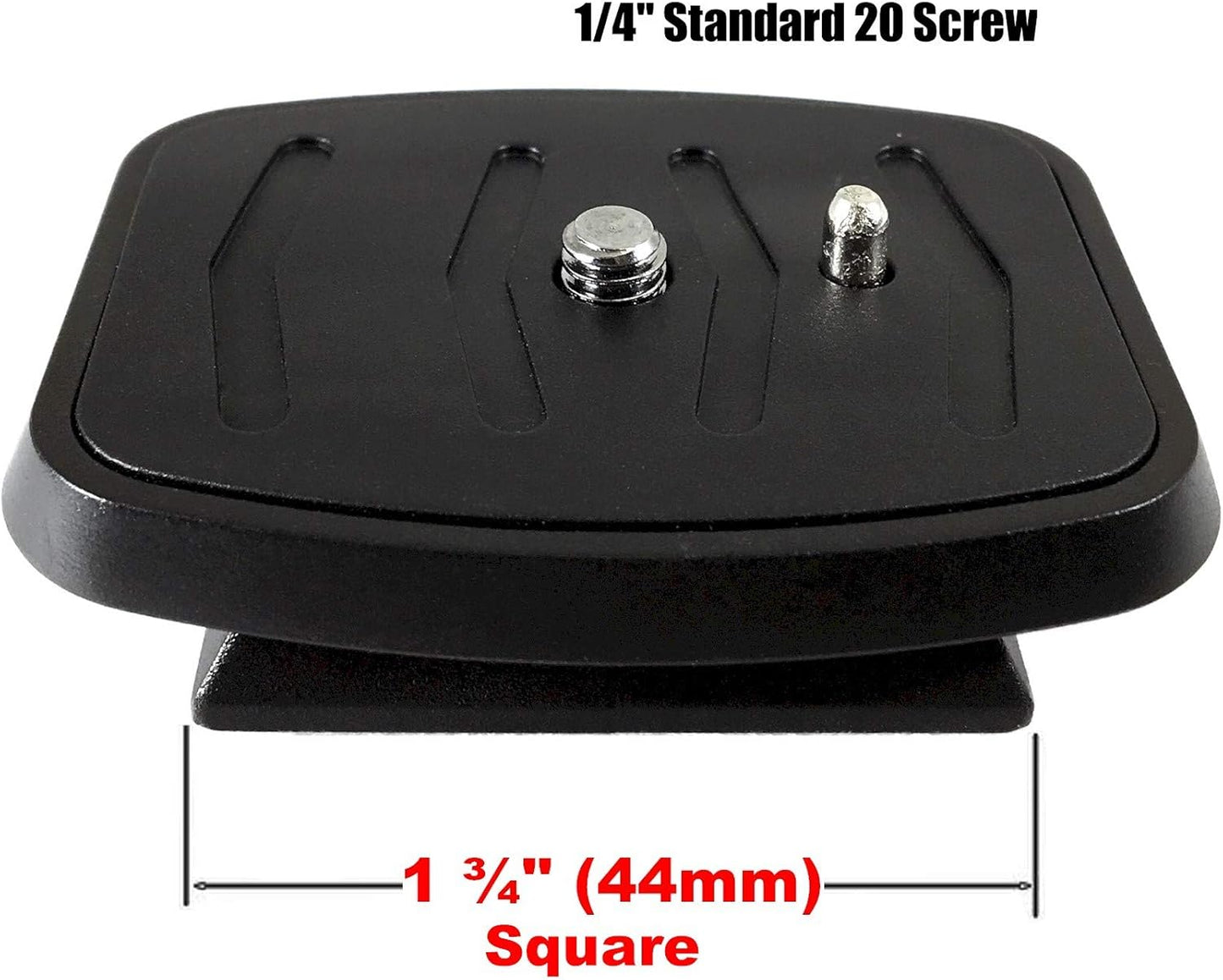 DaVoice 44mm Velbon, 60, QB-4W Tripod Quick Release Plate Camera Mounting Adapter Parts Replacement for Certain Ambico