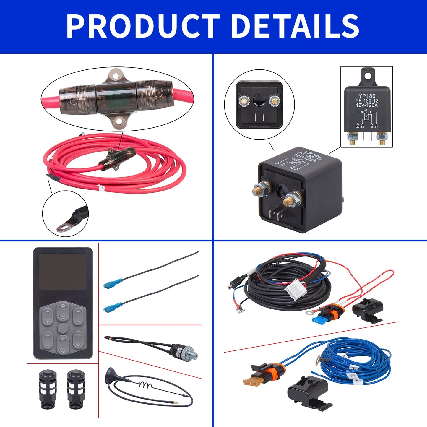 Air Management Top Grade Air Suspension System Electronic Controll System/pneumatic/airlift 5 Memory MP-DV8A12001
