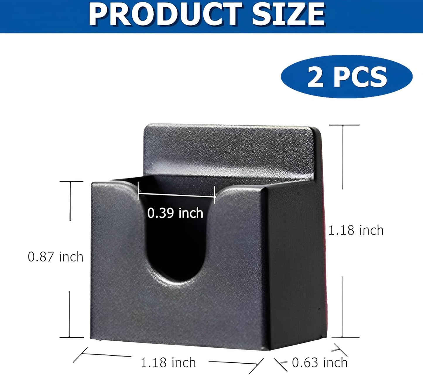 YurMemo 2Pcs BF-888S,BF-777S,BF-666S,BF-999S,UV-5R,UV-5RA,UV-5RB,UV82 Universal Radio Microphone Holder, Car Ham Radio