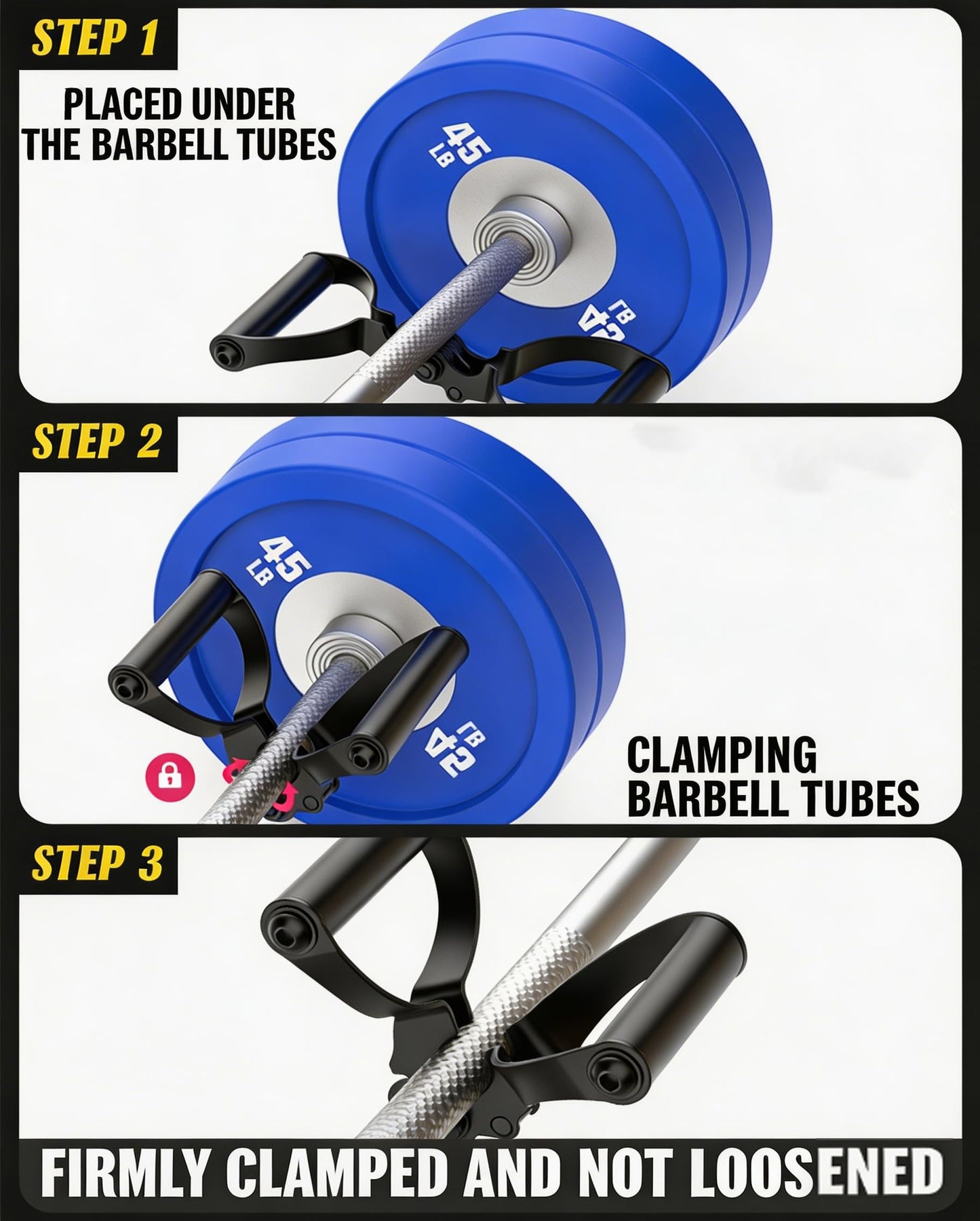 HAFOWAH Adjustable T Bar Row Attachment Non-Slip V Bar Attachment for Home Gym Equipment, Double D Row Handle Cable Attachments for Gym, Olympic Strength Training Bars, Back, Arm, Shoulder Training