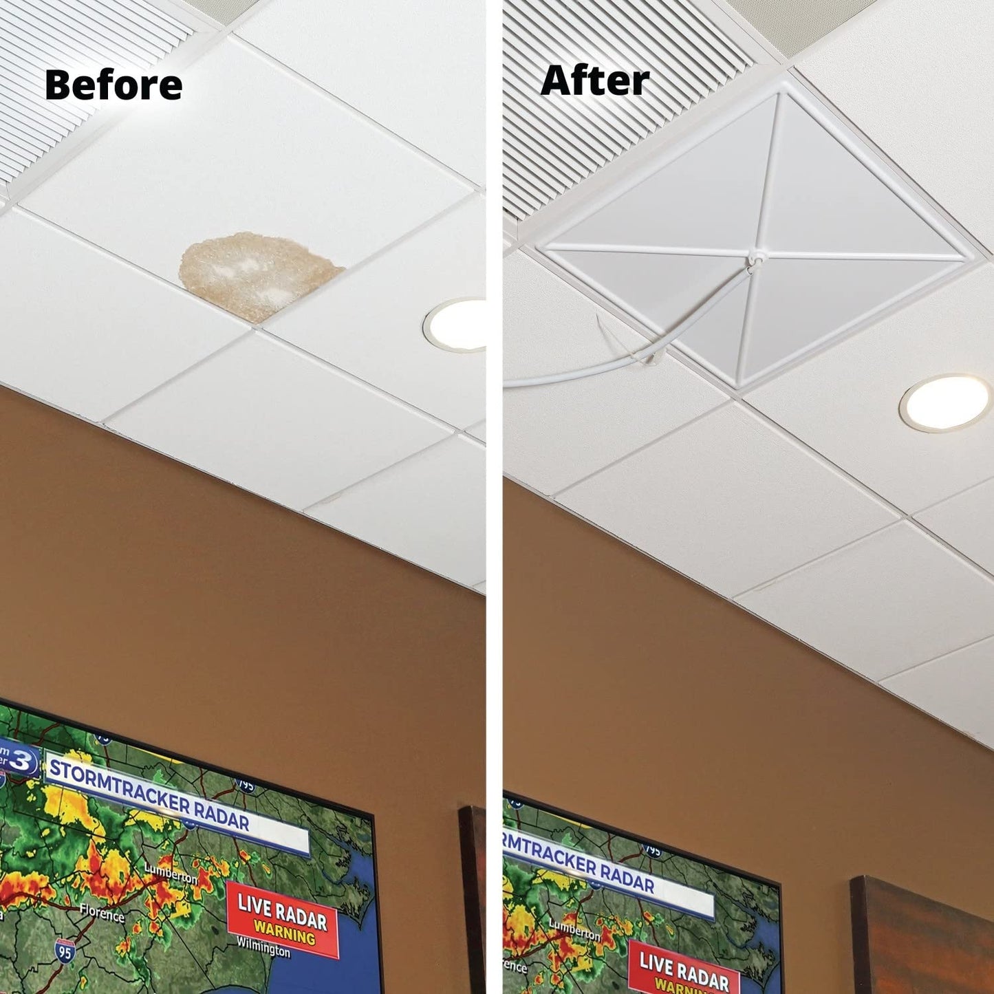 PIG Ceiling Tile Leak Diverter - 2' x 2' - TLS366