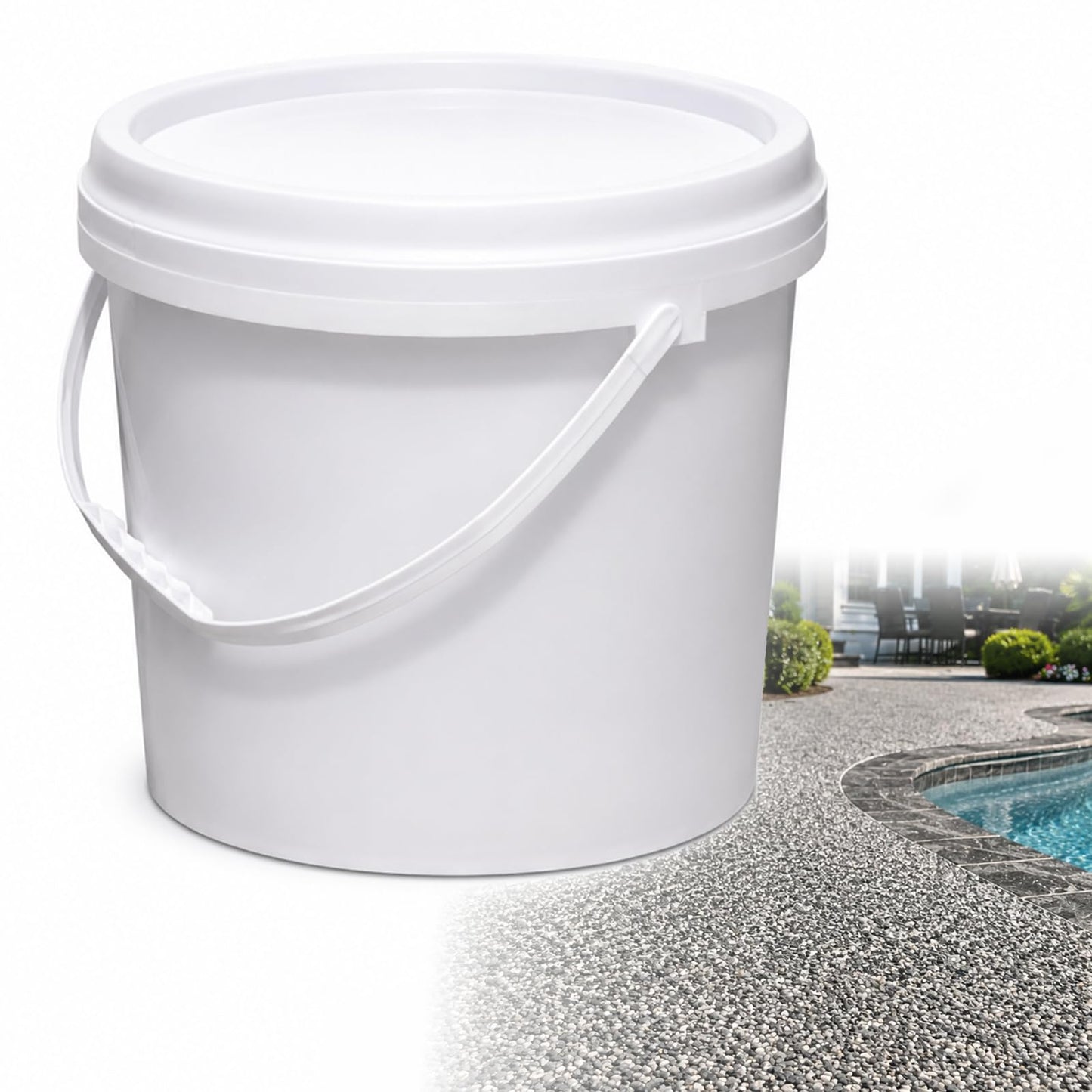 Ready-Mixed Sand & Resin Joint Mortar, Mixed Permeable High Strength, No Weeds, Safe High Pressure Cleaning, Suitable for Both Narrow & Wide Joints in Pavers, Tiles & Natural Stone (Grey)