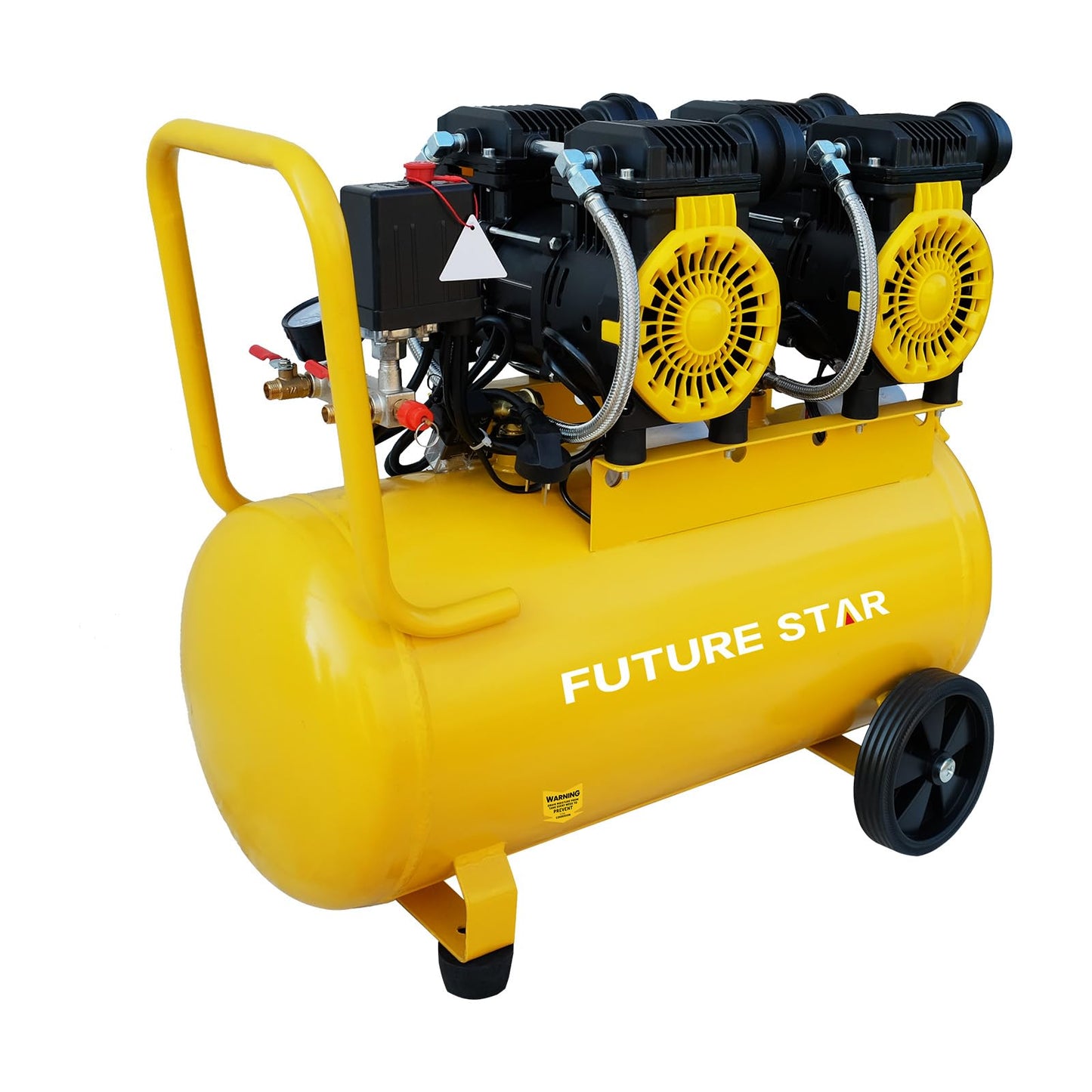 WIILAYOK 13 Gallon Air Compressor, 3.7HP 6CFM 115PSI, Portable Air Compressor for Inflation, Car Repair, Spray Painting, Woodwork Nailing