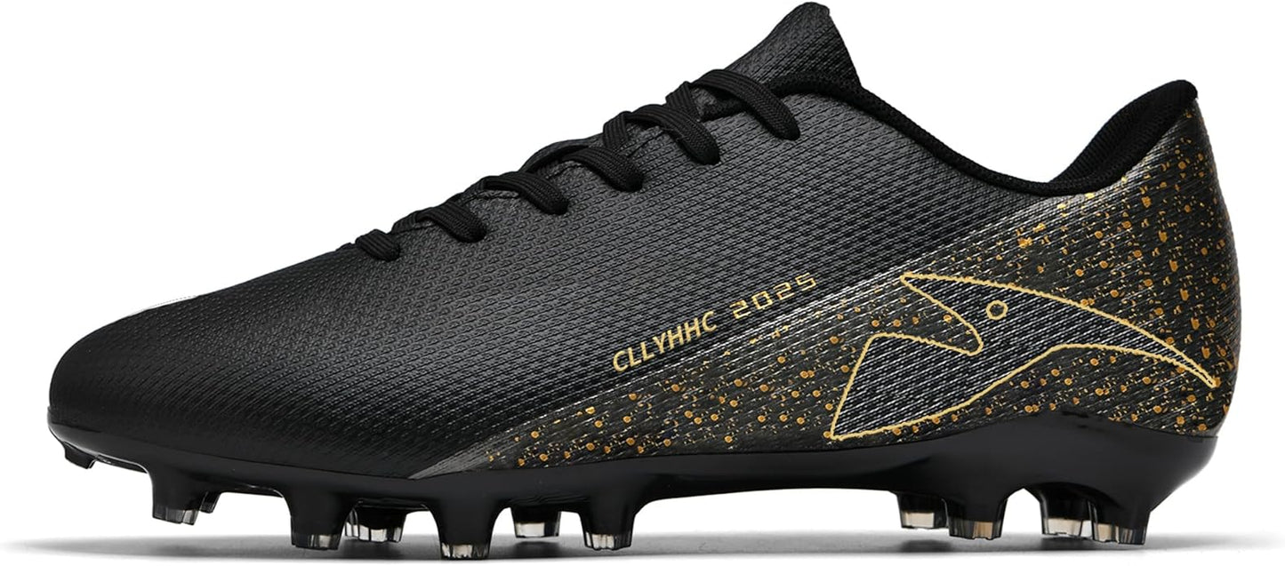 Mens Soccer Shoes Womens Indoor Outdoor Football Cleats Unisex Baseball Turf Shoe Youth Rugby Adult AG FG TF Football Boots Wide Training Sneaker