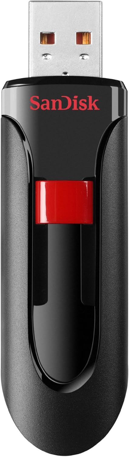 Sandisk 64GB 2.0 SDCZ60-064G-B35 Cruzer Glide USB Flash Drive