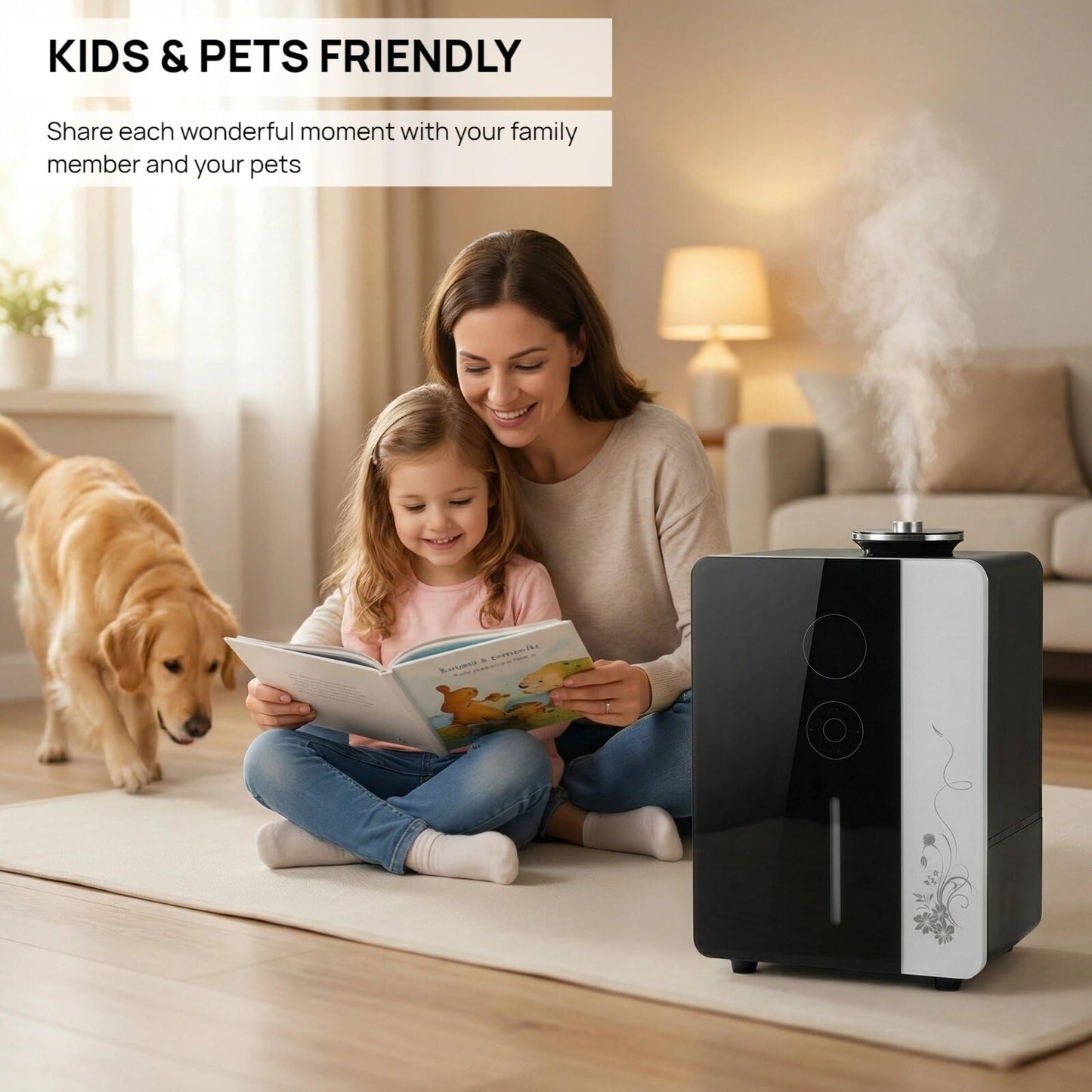 Kevinleo 7500 Sq Ft Commercial Scent Machine for Home, HVAC Cold Air Diffuser System, 800ml Waterless Fragrance Nebulizer for Large Space Hotel Lobby Gym Spa, Smart WiFi Bluetooth App Control (KS2000)
