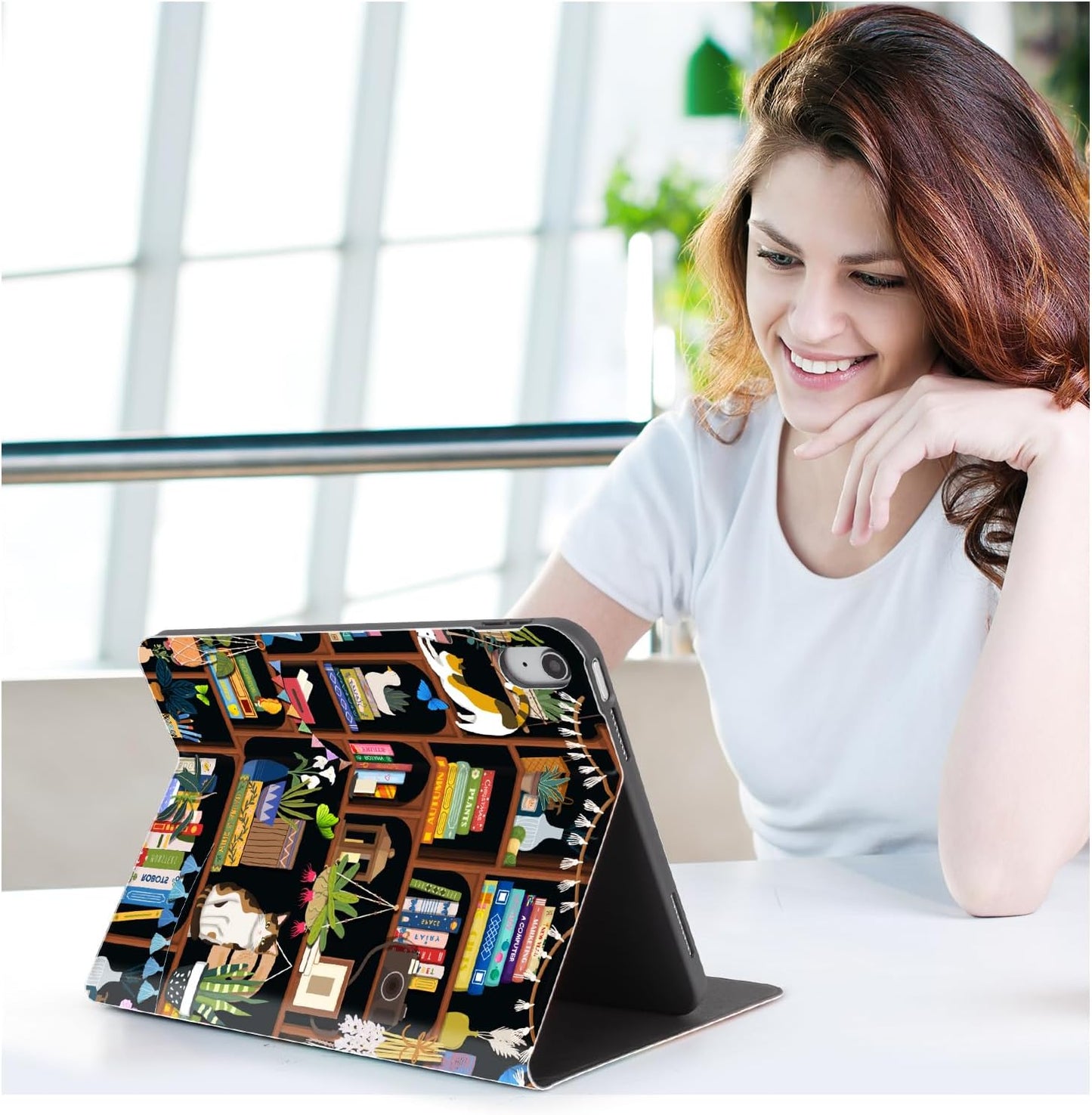 Vimorco 10th/ (A16) 11th Cozy 11th/10th 11th/10th for iPad Generation Case, Cats for iPad Case Generation Support Touch