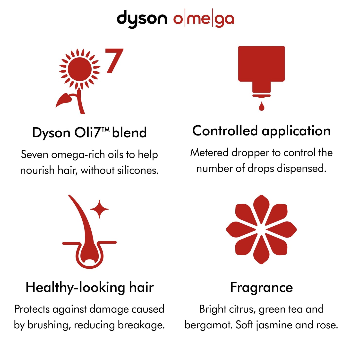Dyson Airstrait™ Straightener and Omega™ Hair Oil Amazon Exclusive