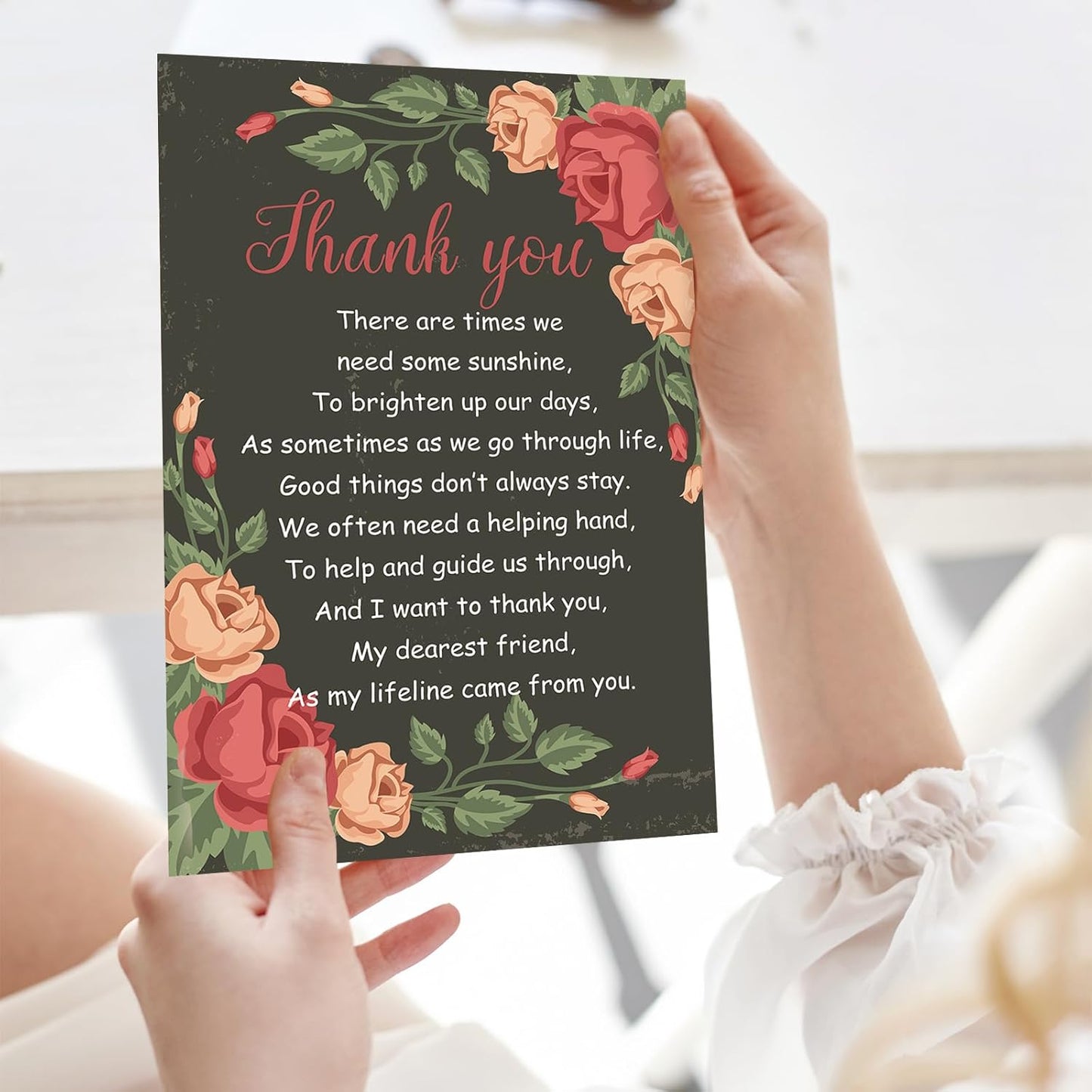 Skiennix Thank You Cards - Elegant Envelopes for Men, Women & Teachers | Perfect Graduation & Holiday Gifts