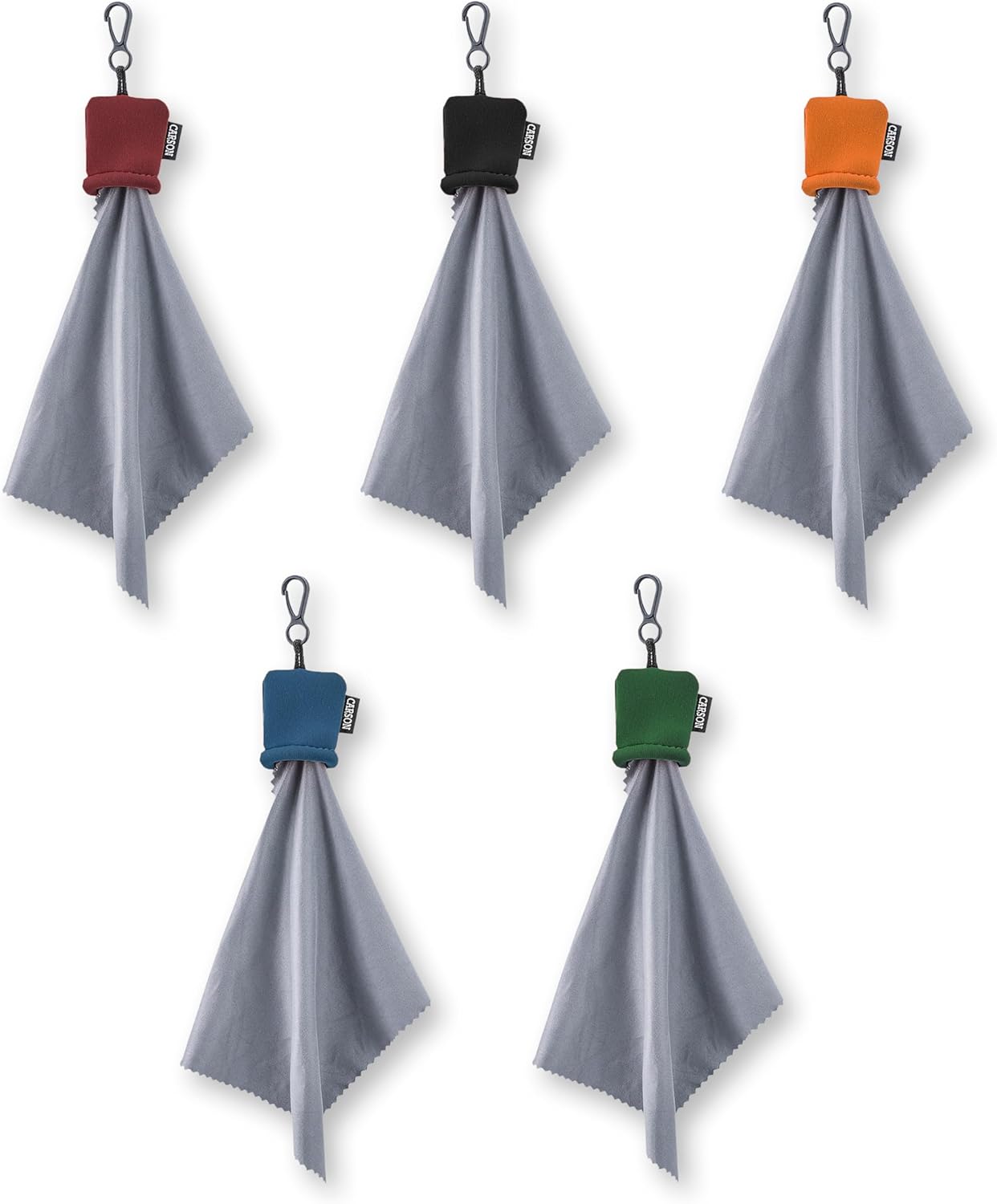 Carson Stuff-It Microfiber Lens Cloth Cleaning System