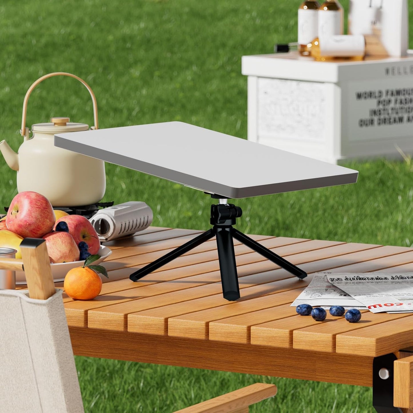 FIUTY for Starlink Mini Tripod Stand with Ball Head and Pipe Adapter, Angle Adjustable Desktop Tabletop Tripod Stand