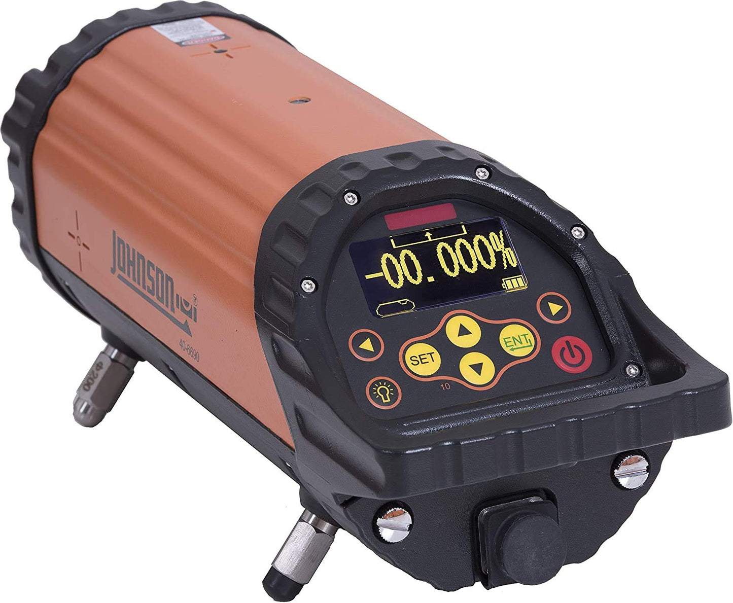 Johnson Level & Tool 40-6690 Electronic Self-Leveling Pipe Laser, Red, 1 Laser