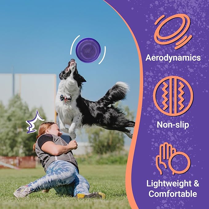 Wham-O Frisbee Go Flying Disc, 9 Inch Lightweight Sports Disc for Beginners Outdoor Beach Backyard Lawn Park Camping Family Activity Game - 70g