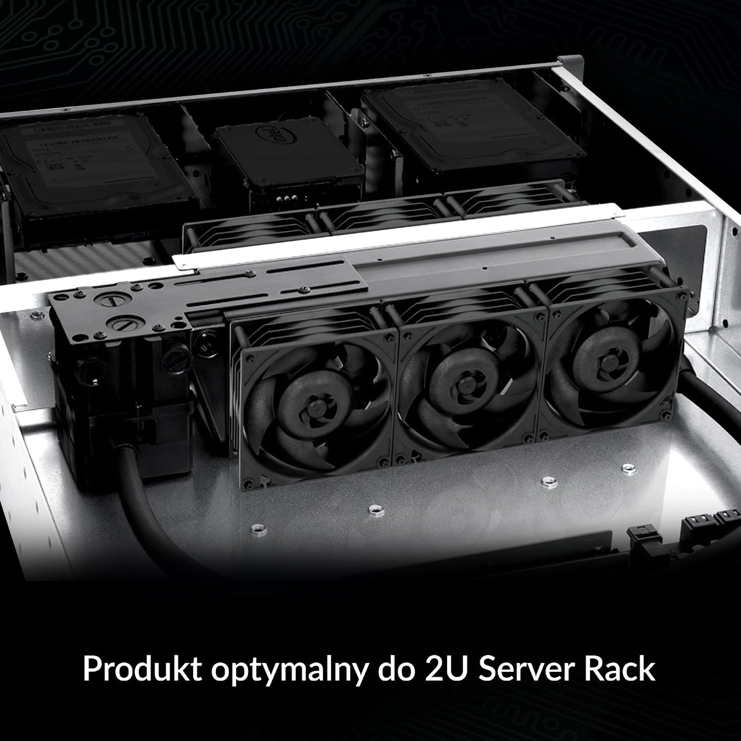 S8038-10K 80x80x38 mm, 50010000 4-pin 12 ARCTIC - Server Fan, RPM, PWM Regulated, Connector, V DC, Rack Cooling Fan