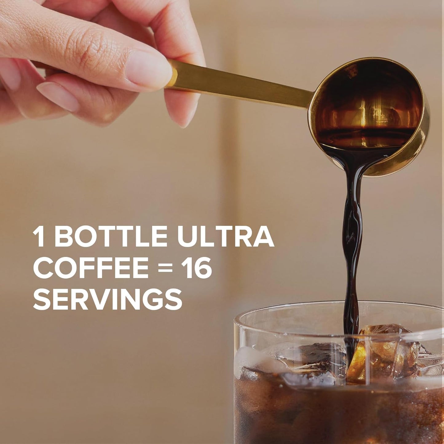 Peet's Coffee Ultra Coffee Concentrate - Instant Hot, Cold Brew or Iced Coffee, 100% Arabica, 8 Fl Oz