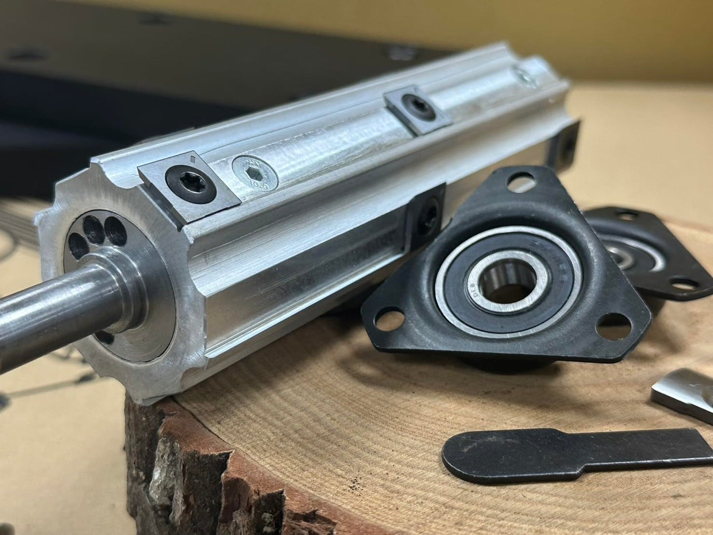 Cutech PS160H Retrofit Spiral Cutterhead Kit for 6" Benchtop Jointers. Fits JT160, PC160JT & CMEW020.