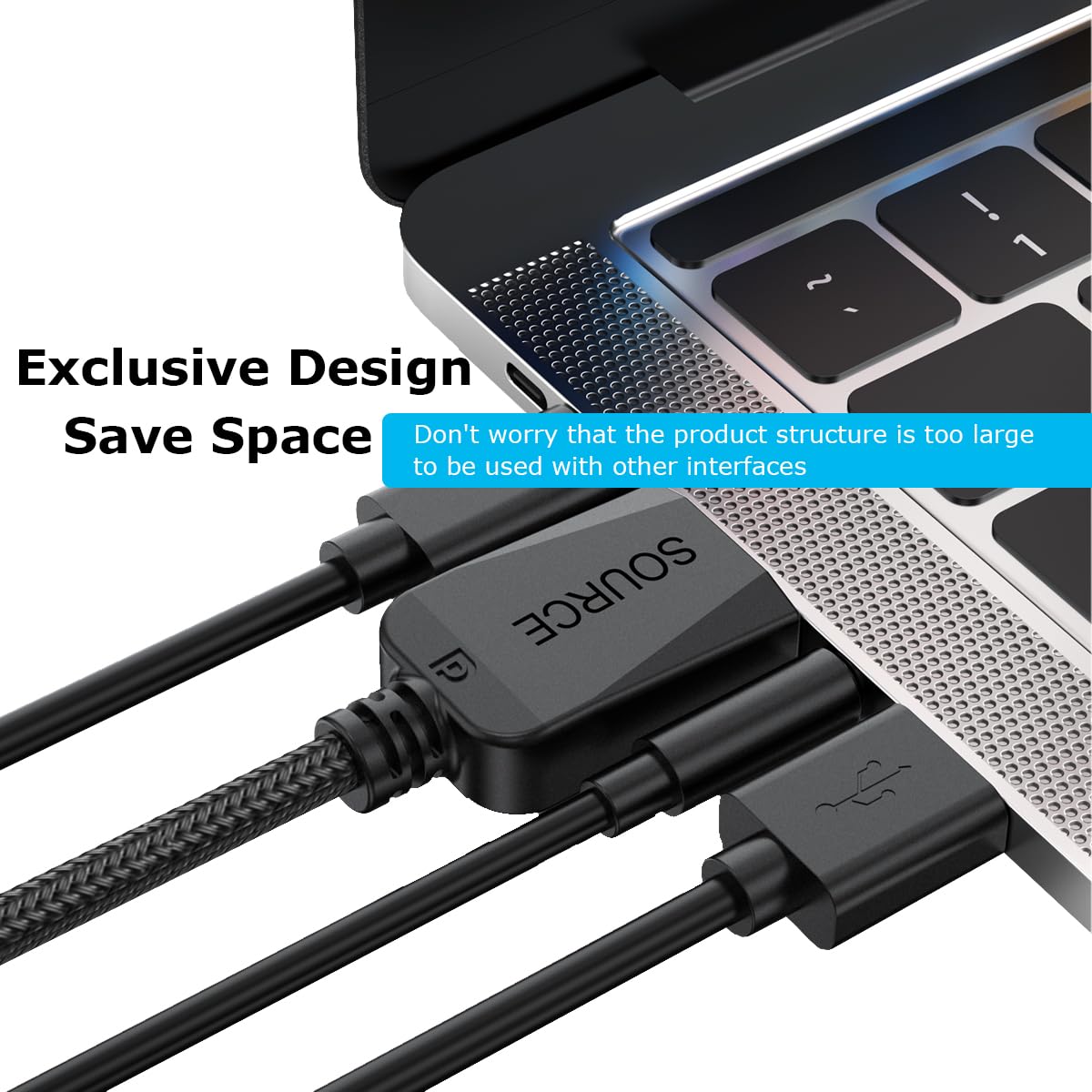 4K 10 2-Pack (4k, 2880P,2160P, 1440P, 1080P) DisplayPort to HDMI Cable Feet, DP (Display Port) to HDMI Cord Male