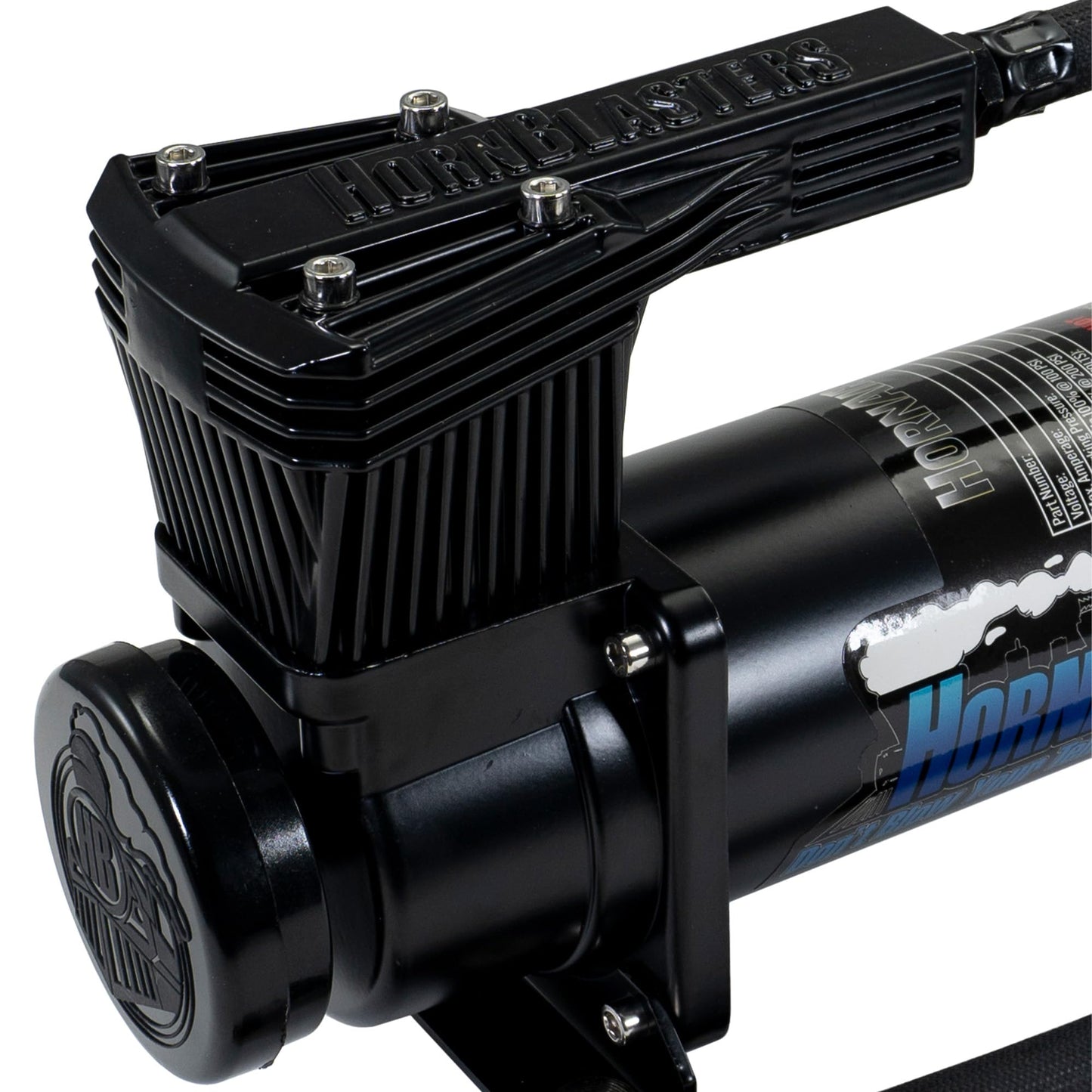 HornBlasters 1NM Stealth Black Air Compressor