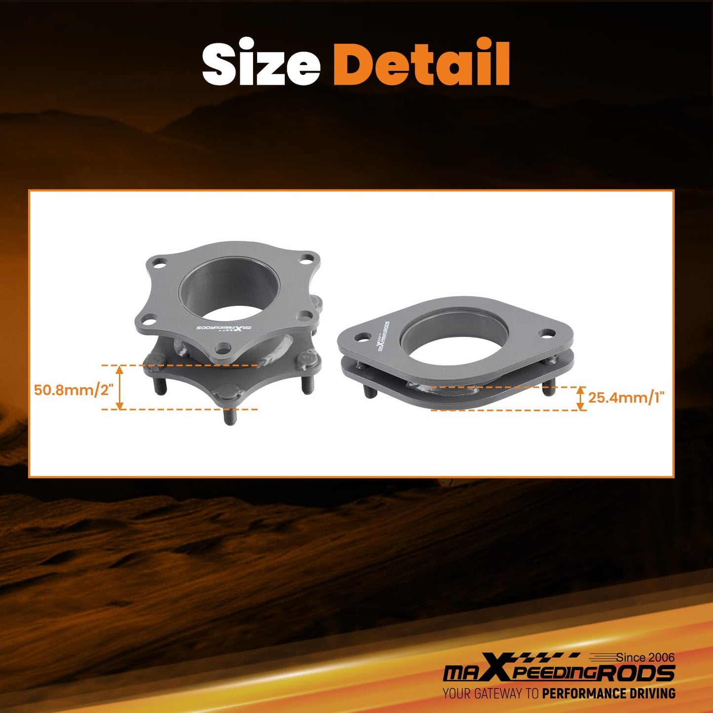 maXpeedingrods 2” Front & Rear Lift Kit for Honda CRV 2007-2016, Lift Spacer Kit