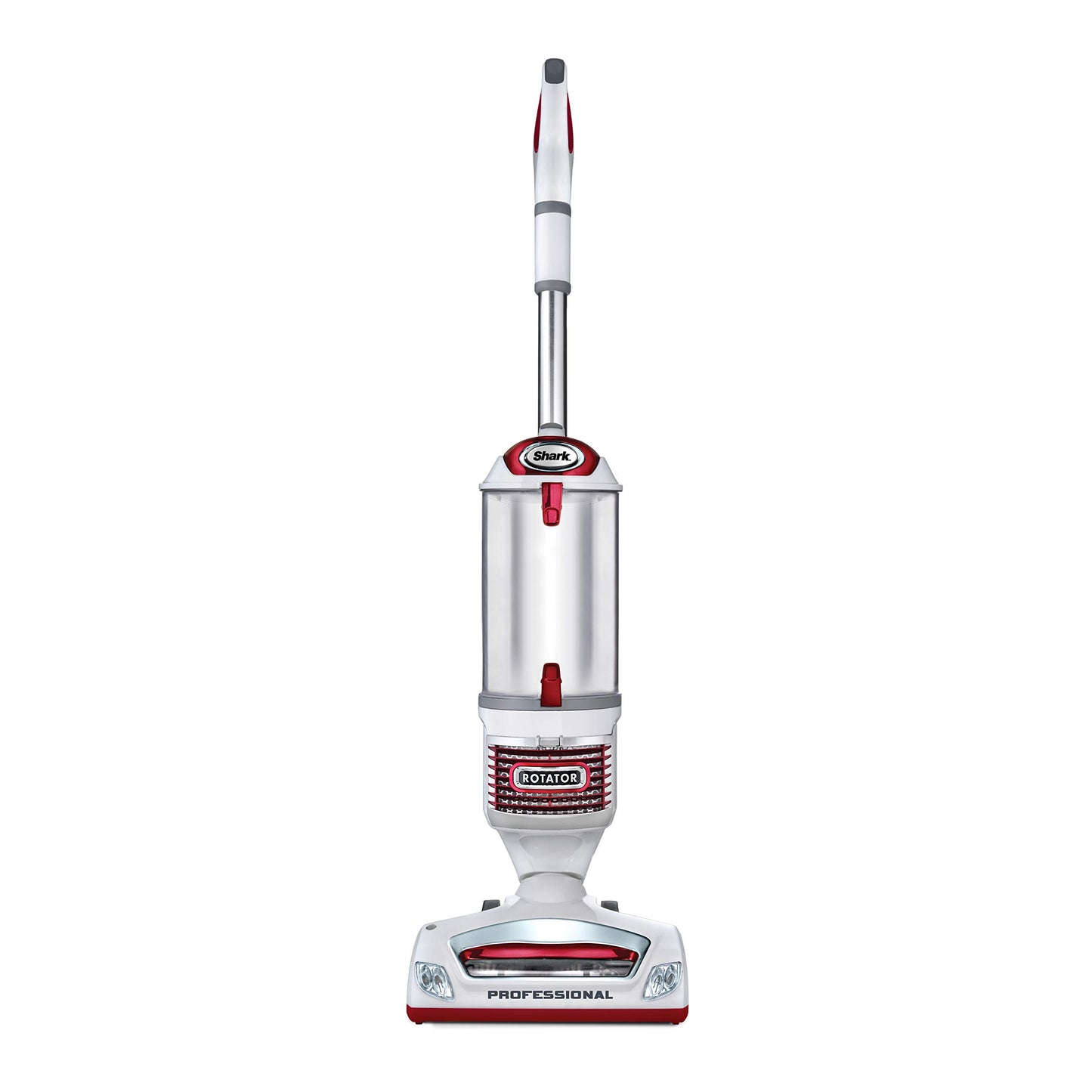 Shark Upright Vacuum Cleaner | Rotator Lift-Away | Pet Hair, Carpet & Hard Floor Cleaning | Dusting Brush, Upholstery & Crevice Tools | HEPA Filter | Swivel Steering | Headlights | White/Red | NV501