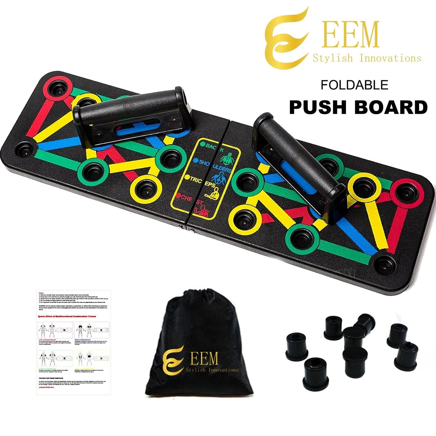 Push Up Board Home Workout Equipment Solid Multi-Functional Pushup Stands System Fitness Floor Chest Muscle Exercise Professional Equipment
