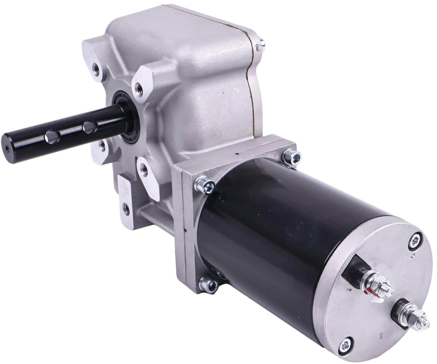 Solarhome New 60:1 Dump Truck Roll Tarp Motor with Chrome Cover 12V 600 W 33Amps 76 RPM