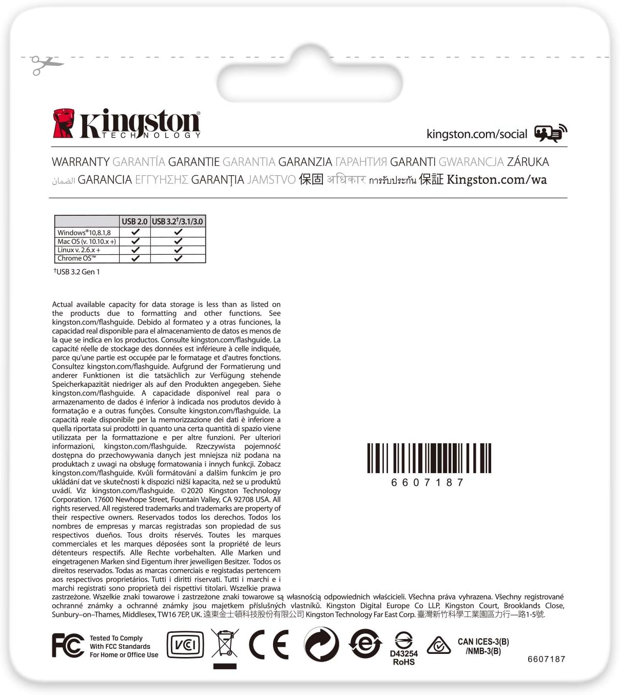Kingston 64B Exodia M USB Flash Drive