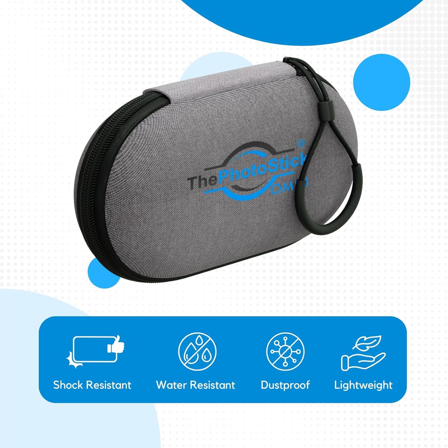 ThePhotoStick Omni Case - Protective USB Flash Drive Case, Water Resistant Electronics Storage, USB Organizer, Portable