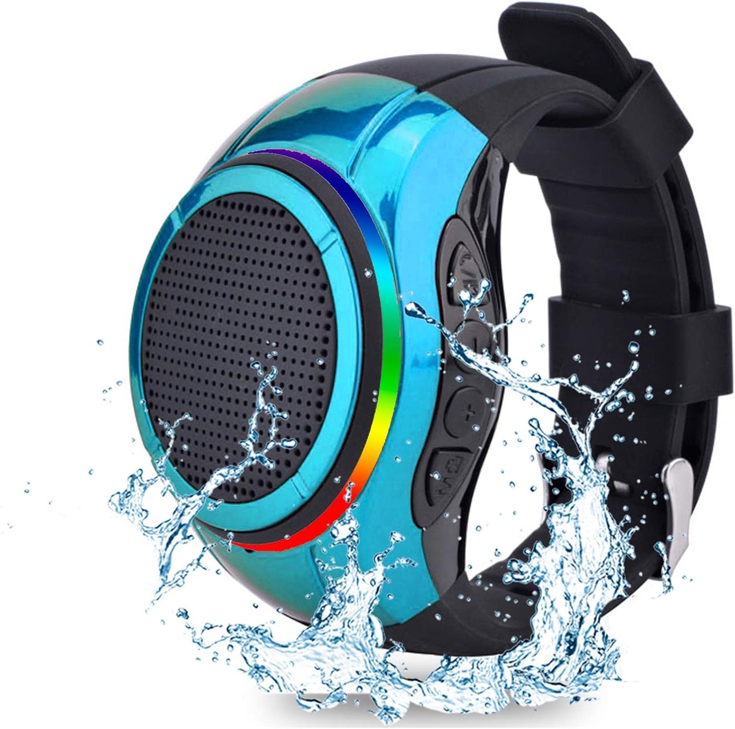 Frewico X10 MP3 Wearable Portable Waterproof Bluetooth Speaker Watch Clip Speaker Player Handsfree Clear Call