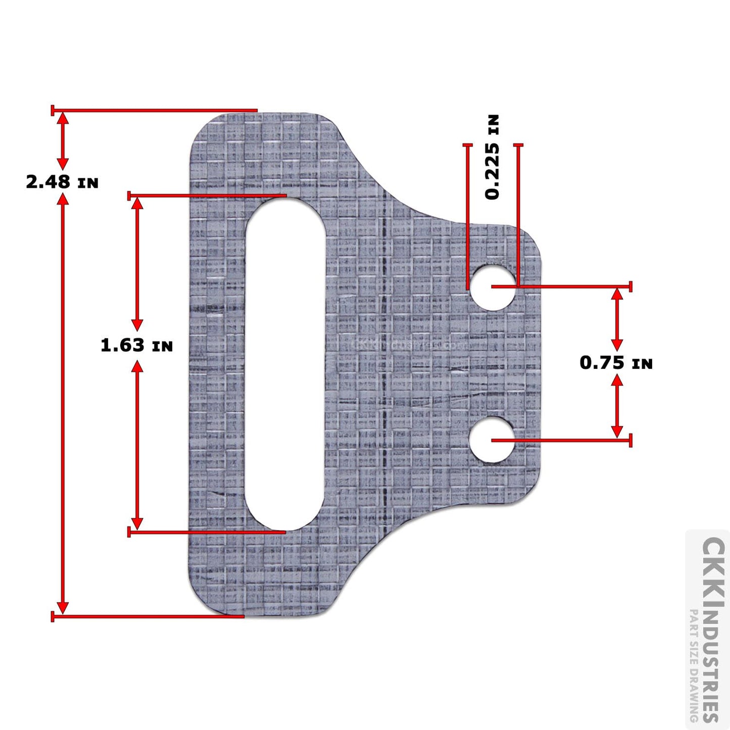 [1 Pair] OWB Curv Belt Loops for Holsters - (Black) - (No Hardware) - (12 Layers) - (Fits Belt Sizes Up to 1.50in) - Easy Installation - Ideal for Everyday Carry - USA Made