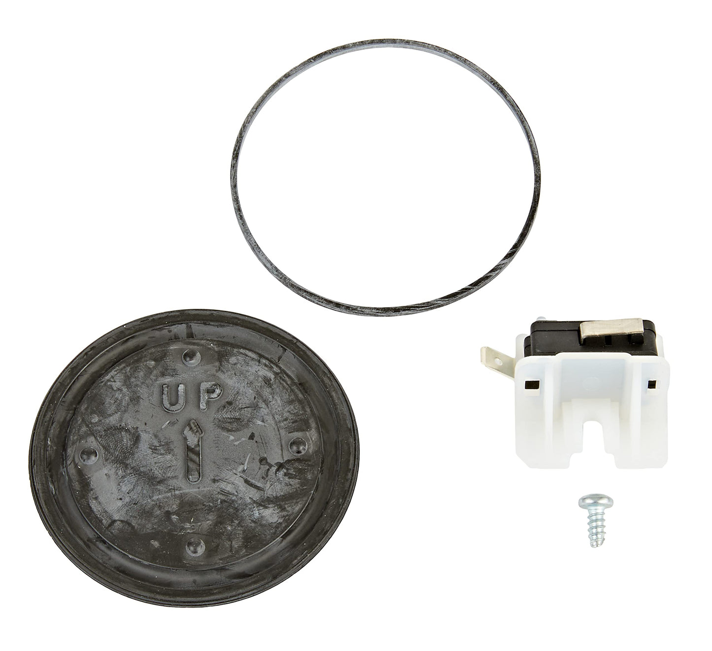Little Giant 6-CIA 115 Volt, 1/3 HP, 2760 GPH Cast Iron Submersible Sump Pump & SPRK-2 Sump Pump Diaphragm Switch Repair Kit WITHOUT Casing, Black, 599320