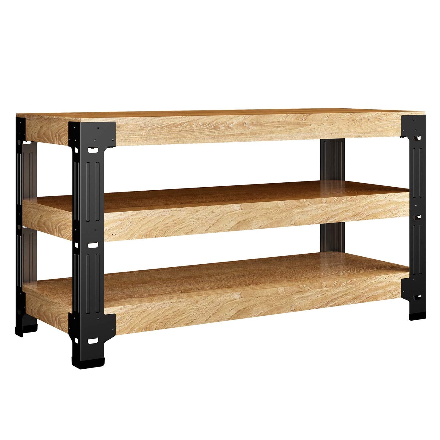FLEXIMOUNTS Workbench Legs, Heavy Duty Workbench Kit for DIY Custom, Maximum 96" Length, 48" Width, 35.4" Height for Garage Storage, Workshop, Shelving, Lumber Not Included