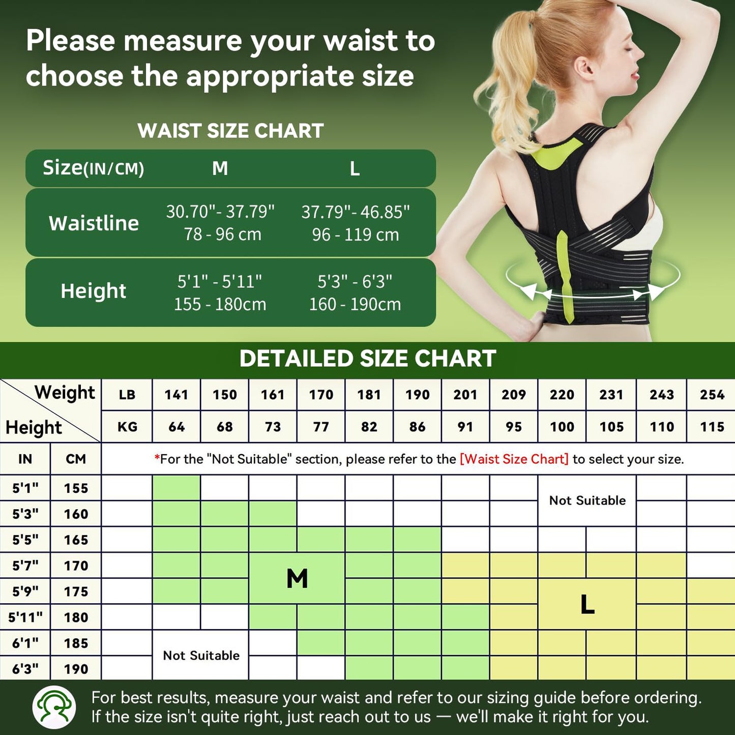 Posture Corrector for Women and Men, Invisible Full Back Support Brace with Enhanced Breathable Mesh, Shoulder Straightener for Back & Neck Pain Relief, Scoliosis & Posture Improvement, Large