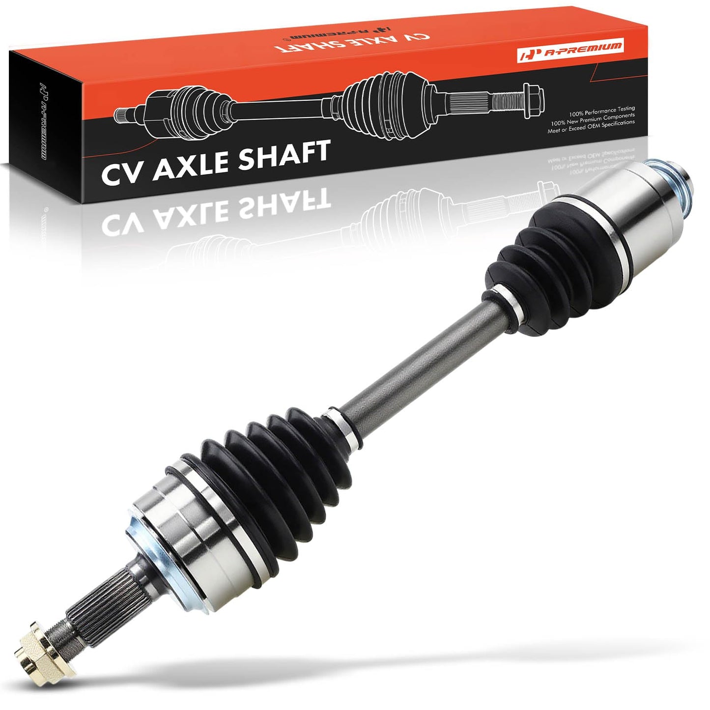A-Premium CV Axle Shaft Assembly Compatible with Honda Accord 2008-2017 2.4L, Civic 2014 1.8L & Acura TSX 2009-2014 2.4L, Front Right Passenger Side, Replace# 44305TA0A50, 44305T2AA50