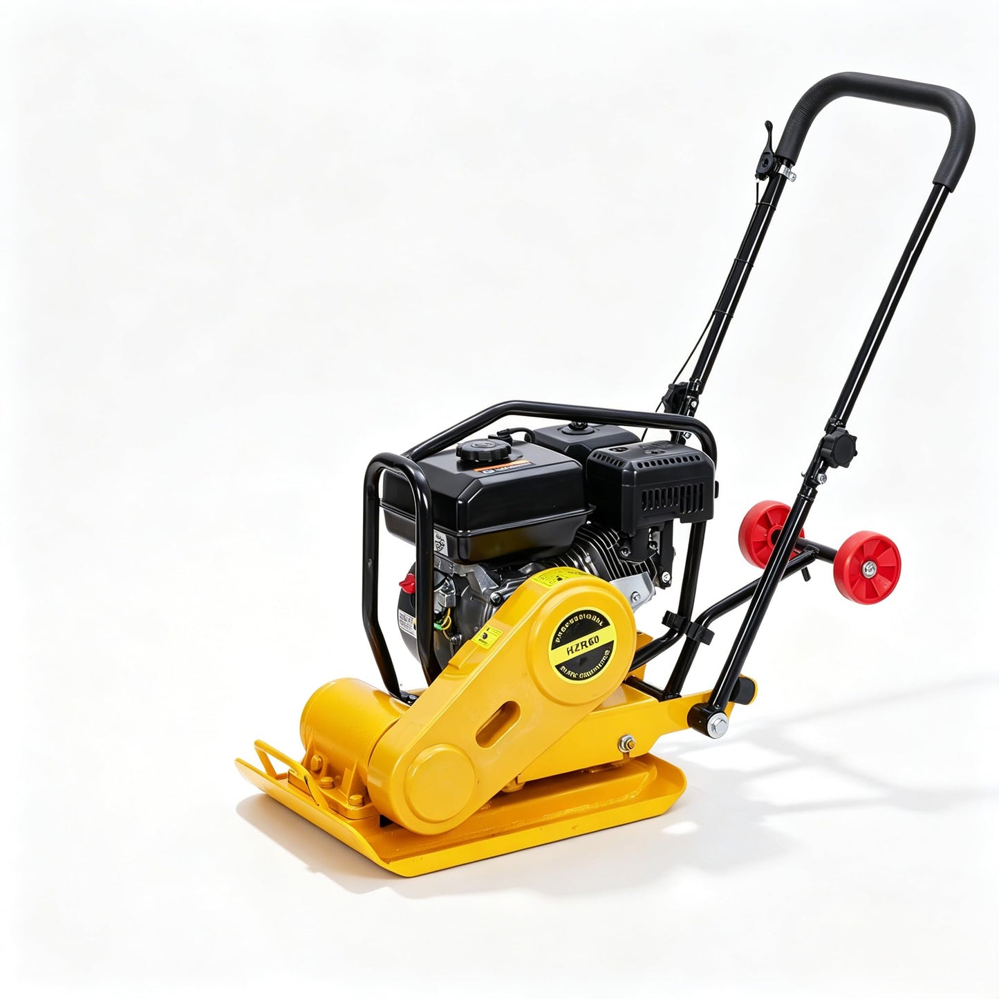 Plate Compactor 7HP with 212cc 5600 VPM Gas Engine, 22.1x15.9 in Plate Power Jumping Jack Tamper, 4200 lbs Vibratory Compaction Tamper, Soil Compactor Machine for Pavers, Walkways, Asphalts