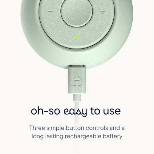 Hatch Go Portable Sound Machine - 10 Soothing Sounds for Babies & Kids | Travel-Friendly Mint Color