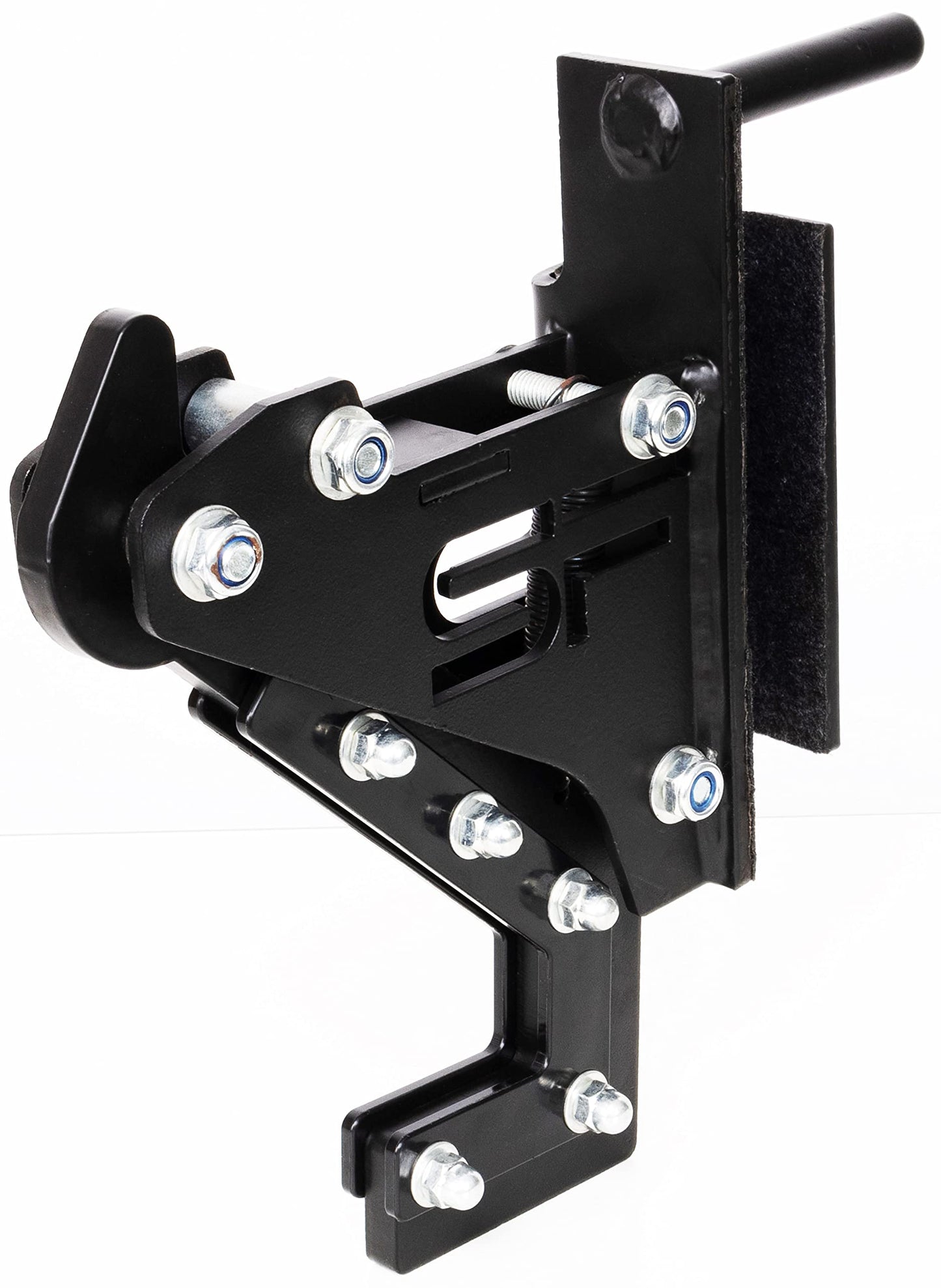 Signature Fitness Fitvids SF-3 1 – 500 Pound Capacity 3” x 3” Power Cage Squat Rack – Monolift Attachments – Black